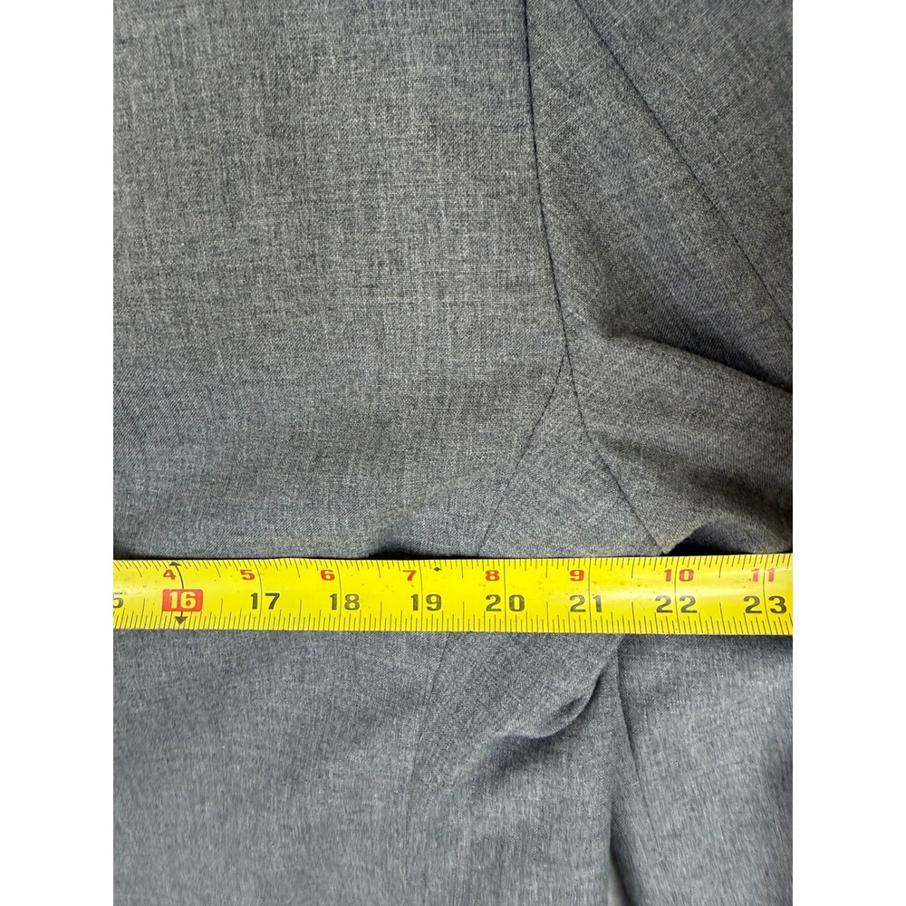 Vintage 60s Cricketeer Grey 2 Piece Suit Woodward & Lothrop 35x29.5 - Picture 7 of 16